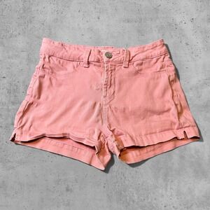 SO‎ Heritage Pink Denim Shorts Y2K Retro Summer Size 5